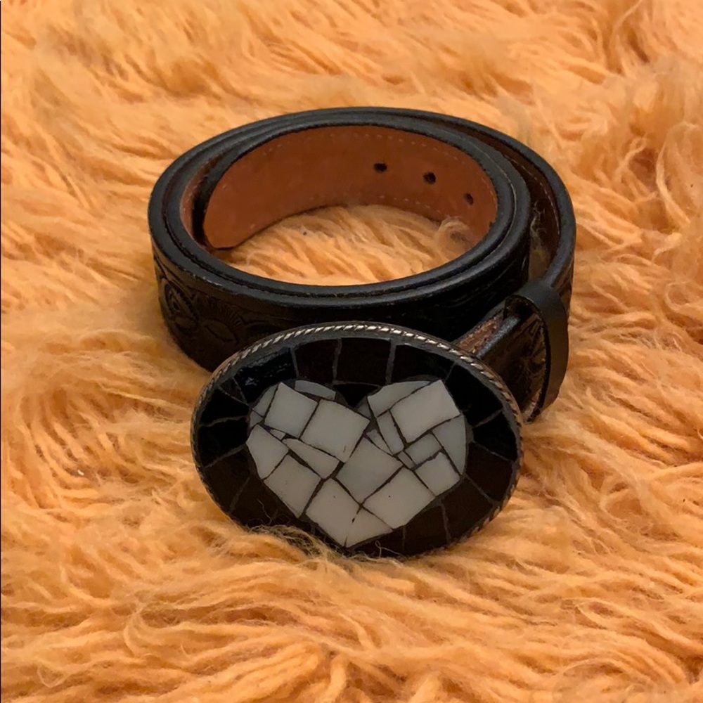 Handmade Mosaic Belt Buckle